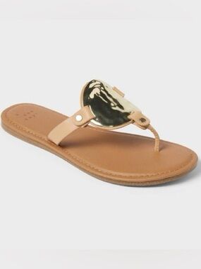 NWT Layla Ornament Thong Sandals - A New Day Size 8.5